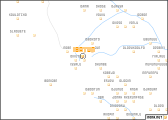 map of Ibayun