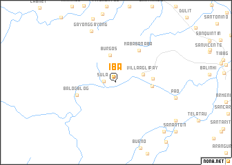 map of Iba