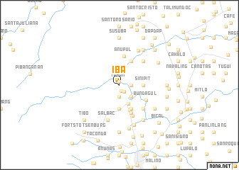 map of Iba