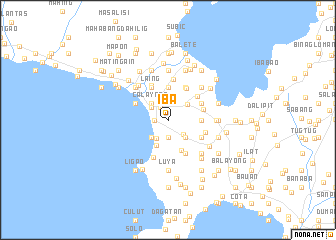 map of Iba