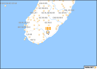 map of Iba