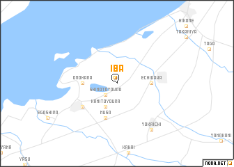 map of Iba