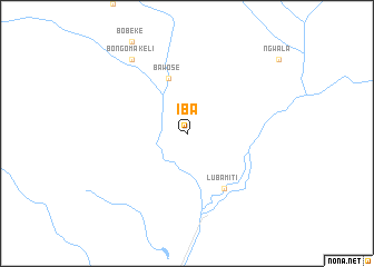 map of Iba