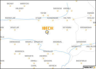 map of İbecik