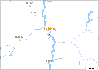 map of Ibeke