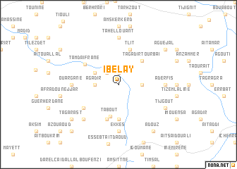 map of Ibelay