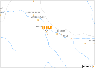 map of Ibéla