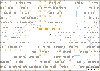 map of Ibendörfle