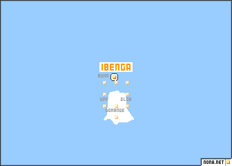 map of Ibenga