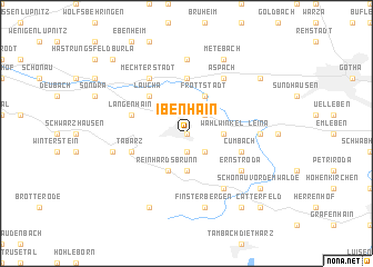 map of Ibenhain