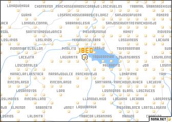map of Ibeo