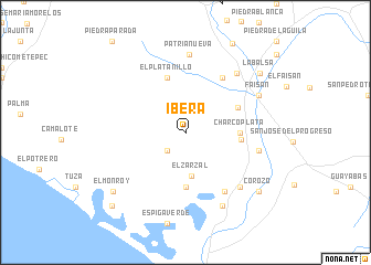 map of Ibera