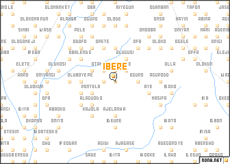 map of Ibere