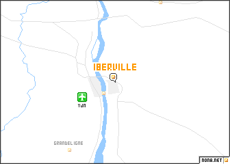 map of Iberville