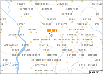 map of Ibesit