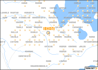 map of Ibhani