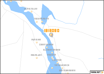 map of Ibibobo