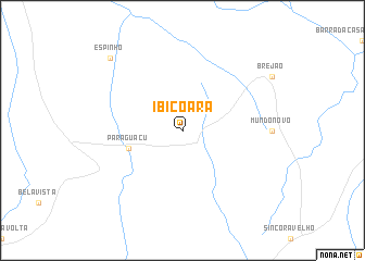 map of Ibicoara