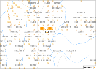 map of Ibijuwon