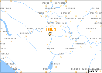 map of Ibila