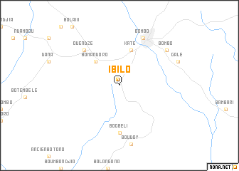 map of Ibilo