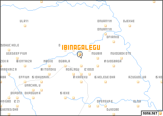 map of Ibinagalegu