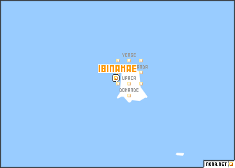 map of Ibinamae