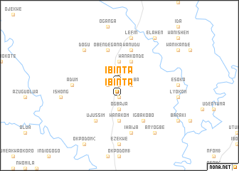 map of Ibinta