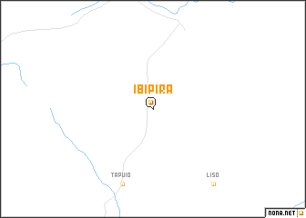 map of Ibipira