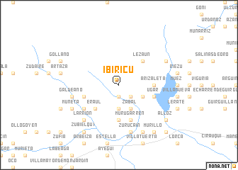 map of Ibiricu