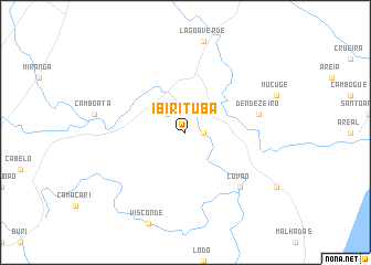 map of Ibirituba