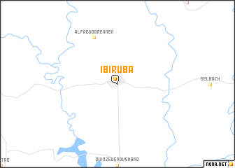 map of Ibirubá
