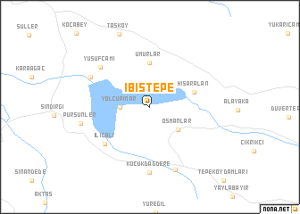map of İbiştepe