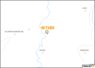 map of Ibituba