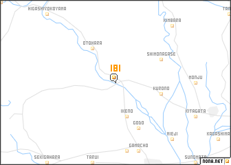 map of Ibi