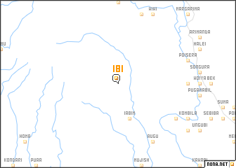 map of Ibi