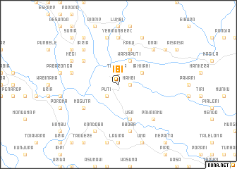 map of Ibi