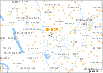 map of Ibkhāş