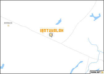 map of Ibn Ţuwālah