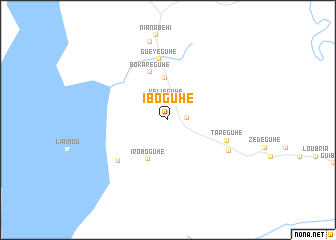 map of Iboguhé