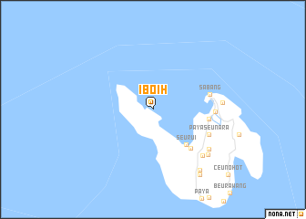 map of Iboih