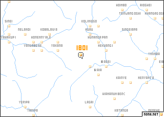 map of Iboi