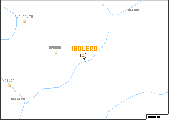 map of Ibolero