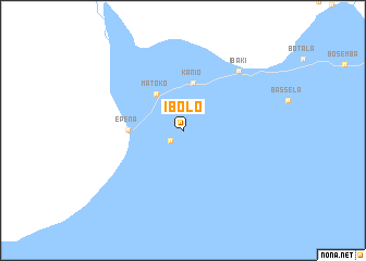 map of Ibolo