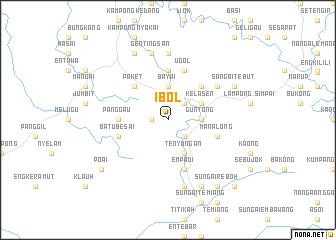 map of Ibol