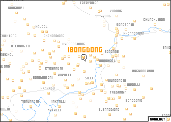 map of Ibong-dong