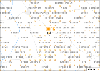 map of Ibong