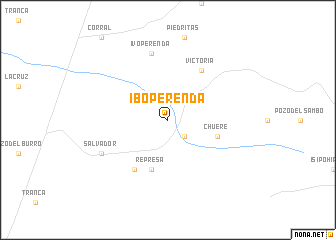 map of Iboperenda