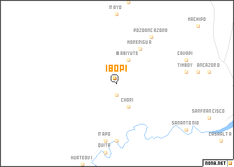 map of Ibopi