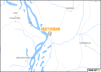 map of Ibotirama